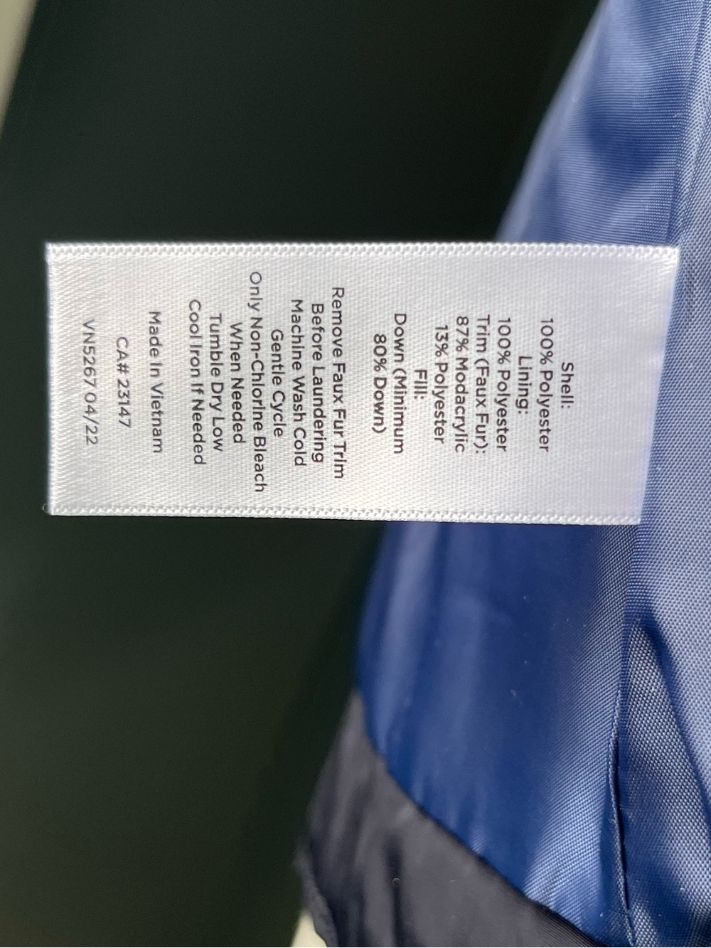 Talbot Genuine Down Vest - Picture 7 of 7
